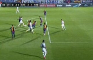 VIDEO Probleme şi la cei mici » A fost sau nu ofsaid? Duelul echipelor secunde Real-Barcelona s-a terminat cu scandal