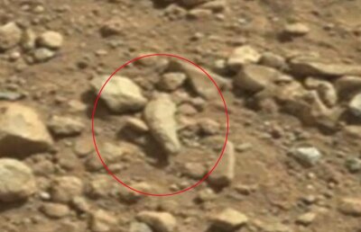 Deget uman fosilizat, un pantof şi o creatură marţiană: Vânătorii de OZN-uri identifică dovezi că pe Marte ar exista viaţă (VIDEO)