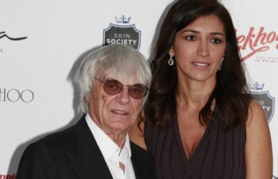 Bernie Ecclestone, magnatul din Formula1, s-a casatorit cu o brazilianca mai tanara cu 46 de ani decat el
