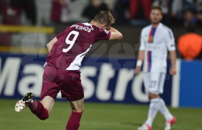 FOTO ŞI VIDEO CFR Cluj în grupele UEFA Champions League » CFR Cluj - FC Basel 1-0