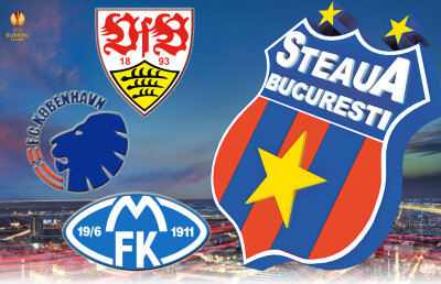 Steaua face parte din grupa E alături de Stuttgart, Copenhaga şi Molde » Debut în deplasare cu Stuttgart!