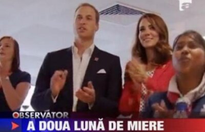 Ducele si ducesa de Cambridge pleaca in a doua luna de miere. Vezi ce destinatii exotice au ales!