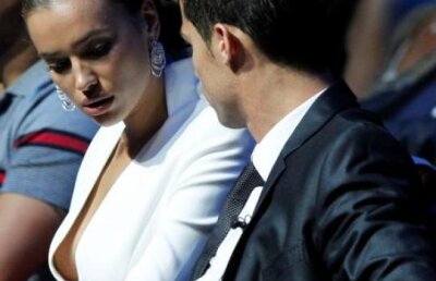 Irina Shayk, fara sutien la tragerea la sorti Champions League de la Monte Carlo