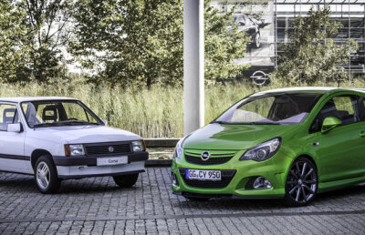 FOTO 30 de ani de Corsa » Aniversare pentru celebra marcă a Opel