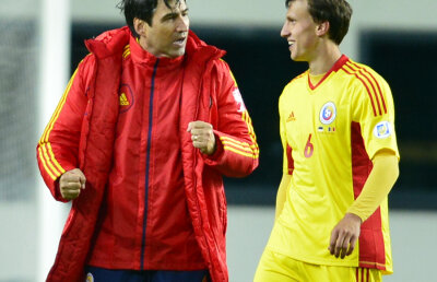 Piţurcă îşi laudă elevii şi gîndeşte deja strategia pentru jocurile viitoare: "Nota zece plus pentru echipă!"