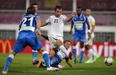 VIDEO Rapid a jucat bine cu Bistriţa, 3-1, şi pare pregătită pentru derby-ul cu roş-albaştrii » Să vină Steaua!