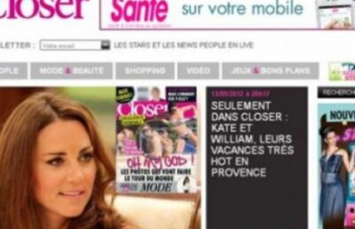 Revista Closer a predat "negativele" fotografiilor topless cu printesa Catherine