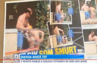 Noi fotografii incendiare cu ducesa de Cambridge apar in presa daneza