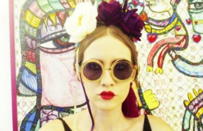 Iulia Albu, studenta la Facultatea de Arte
