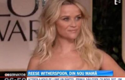 Reese Witherspoon, mama pentru a treia oara