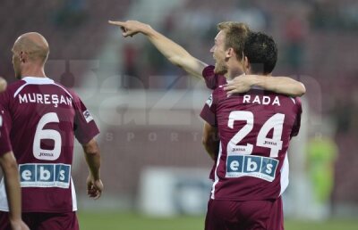 VIDEO+FOTO Pregătiţi de Manchester » CFR a învins Bistriţa cu 5-1 şi aşteaptă duelul cu United