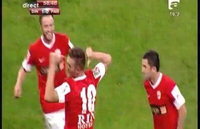 VIDEO /   Min. 57 » Dinamo - Pandurii 2-0, gol Marius Alexe