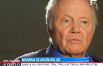 John Voight: "Este ceva special in legatura cu Romania". Vezi aici un interviu exclusiv cu tatal Angelinei Jolie!