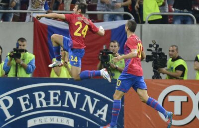 VIDEO&FOTO Roş-albaştrii continuă marşul spre titlu » Steaua - CFR Cluj 1-0