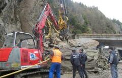 Transfăgărăşanul se închide marţi la kilometrul 70, pentru "detonarea bolovanilor". Vezi rutele ocolitoare