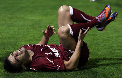 Forţat şi rupt » Rui Duarte s-a accidentat din nou pentru că nu a fost menajat