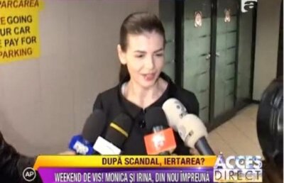 Monica Gabor si-a vazut din nou fetita si au mers impreuna la cumparaturi