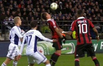 VIDEO Mexes l-a imitat pe Ibrahimovici » Golul fabulos care i-a propulsat pe milanezi în optimi