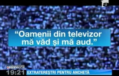 Romanii se tem de extraterestri si de oamenii din televizor! Sute de petitii hilare sunt trimise zilnic la MAI 