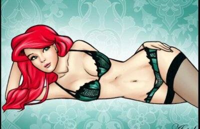Desene animate pentru adulti: printesele Disney, in lenjerie intima!