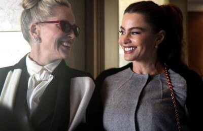 Sofia Vergara si Sharon Stone, puse pe sotii