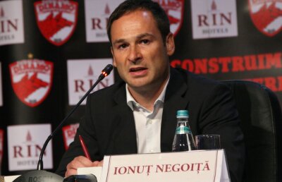 Negoiţă le dă un ultimatum acţionarilor şi dezvăluie cît e dispus să plătească pentru a controla Dinamo!