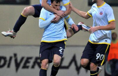 VIDEO Urmează reduta Copenhaga » Steaua a învins Chiajna cu 6-0 şi se pregăteşte de lupta pentru primăvara EL