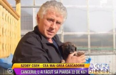 Celebrul cascador Szobi Cseh ar suferi de o boala necrutatoare