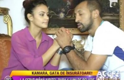 Kamara de la Alb Negru s-a casatorit in mare secret cu logodnica sa, Oana