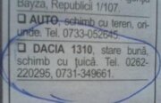 Vin sărbătorile, pregătiți Daciile!