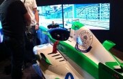 O tură în cea mai nouă jucărie a lui Mihai Marinescu: Formula Racing