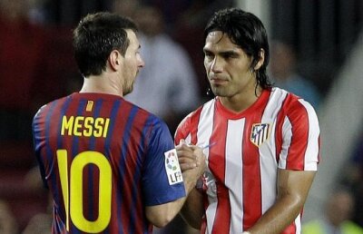 VIDEO "Bestia" Messi s-a întîlnit cu "tigrul" Falcao » Cum ţi s-a părut duelul dintre cei doi?