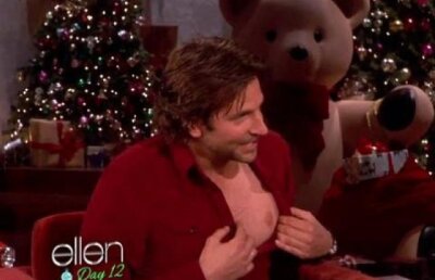“Am 5 sfarcuri!” dezvaluie Bradley Cooper la Ellen DeGeneres show