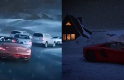 AMG și Lamborghini îi oferă Moșului sugestii de sanie