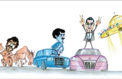 FOTO Cele mai bune caricaturi GSP din 2012 » Ole, ole, campionatul nostru unde e?