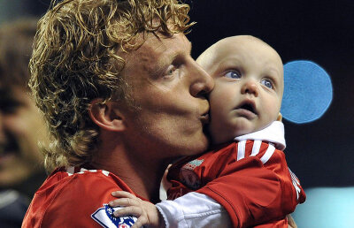 Kuyt a aflat în cantonament că fiul său de 2 ani e la spital, după un accident rutier: "M-am speriat de moarte"