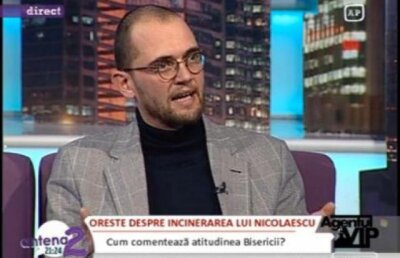 Oreste Teodorescu ataca dur atitudinea Bisericii Ortodoxe privind incinerarea lui Sergiu Nicolaescu