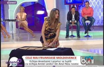 Anna Lesko, speriata de un numar de magie