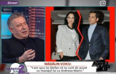 Madalin Voicu despre divortul anului: “Despartirea era previzibila. Stiam ca nu va merge”