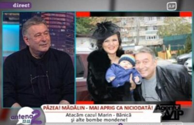 Fotografii in exclusivitate cu fiul cel mic al lui Madalin Voicu la “Agentul VIP”