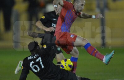 FOTO ŞI VIDEO Steaua - Celtic 1-2 » Roş-albaştrii au pierdut primul meci din 2013