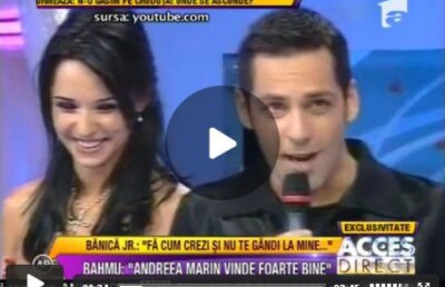 Mesajul lui Banica Jr, din 2006, catre cei care isi baga nasul in viata lui personala