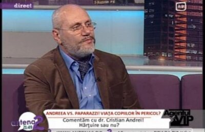 Dr. Cristian Andrei despre plecarea din tara a Andreei Marin: "Ma tem ca va lua decizia de a scoate copilul din comunitate"