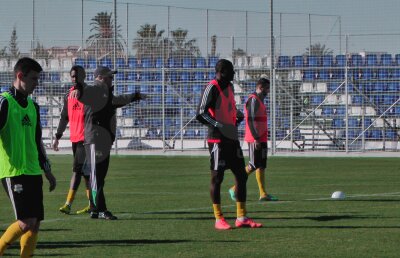 FOTO Hizo scoate untul din ei » Antrenamente dure pentru FC Vaslui în Spania