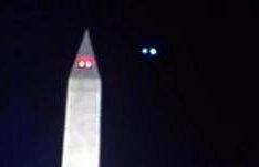 OZN la festivitatea de învestitură a Obama? Obiect ciudat, filmat LIVE de televiziunea Fox News (VIDEO)