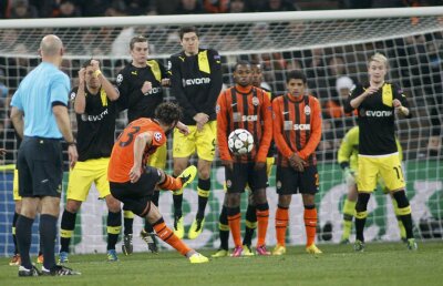 FOTO + VIDEO Inspiraţia lui Lucescu nu a fost de ajuns » Şahtior - Borussia Dortmund 2-2