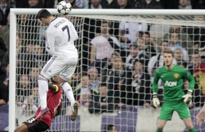 VIDEO Air Ronaldo » Săritura cu care CR7 a sfidat gravitaţia în regalul Real - United 1-1