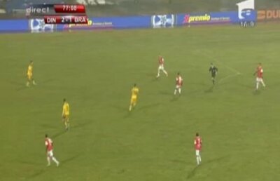 VIDEO Min. 77 » Dinamo - FC Braşov 2-1, bară Georgian Păun