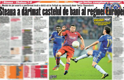 Exclusiv print » ANALIZĂ: Cum a dărîmat Steaua castelul de bani al reginei Europei