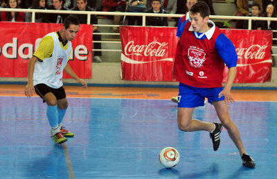 Apariţie surpriză la Braşov » Bruno Madeira printre liceeni, la Cupa Coca-Cola